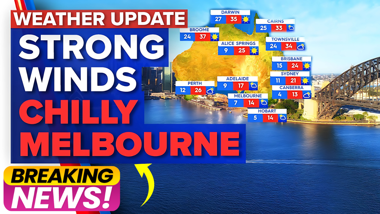 Melbourne Weather Update